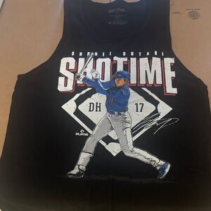 Black Shohei Ohtani Showtime Tank Top